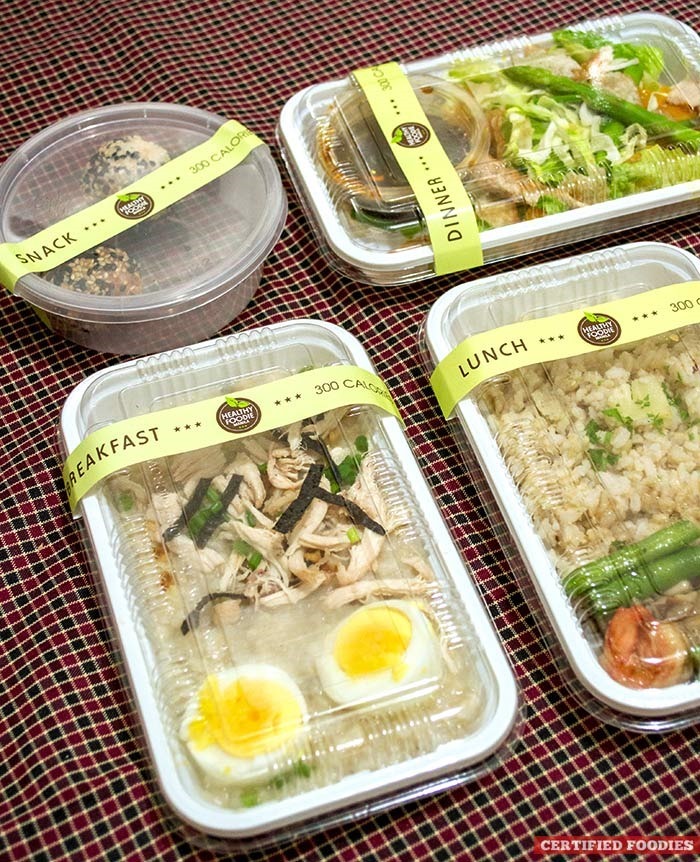 Calorie-counted program from Healthy Foodie Manila
