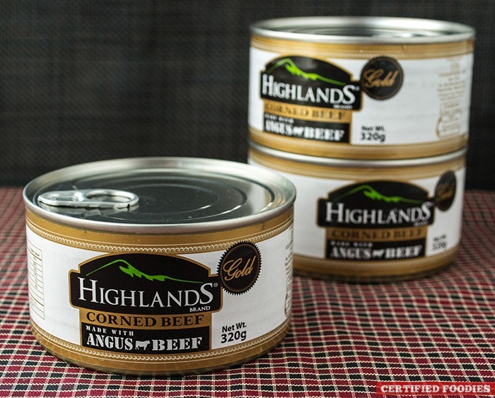 Highlands Gold Corned Beef - premium taste of Angus beef in a can!