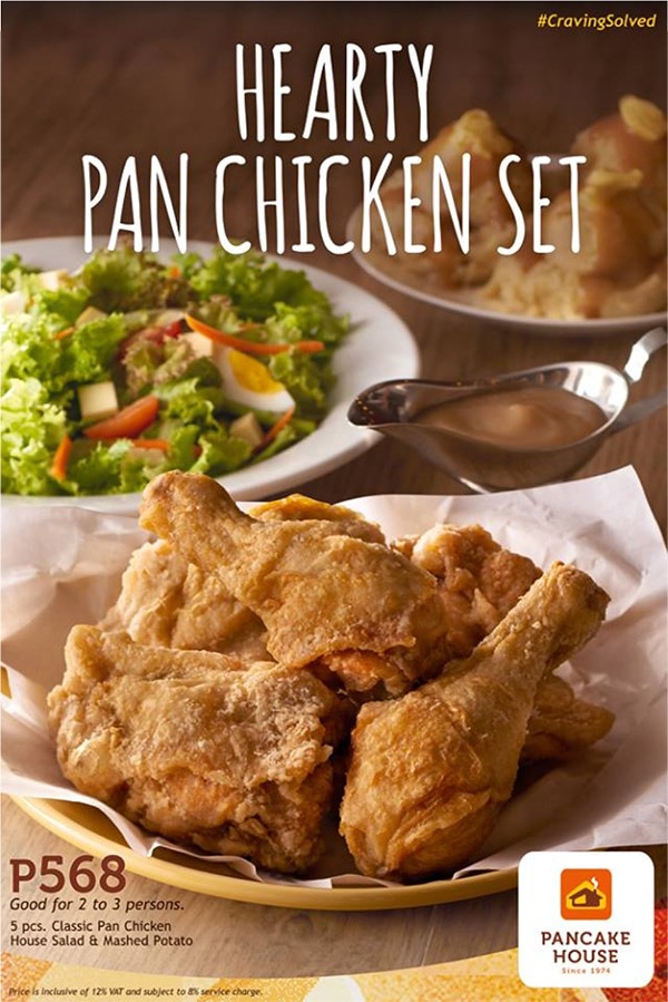 Pancake House's Hearty Pan Chicken Set