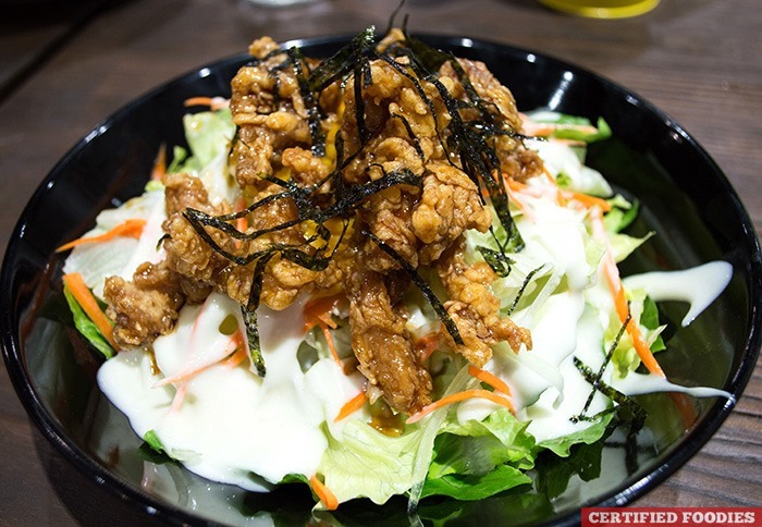 Crunchy Chicken Teriyaki Salad from Cops and Robbers