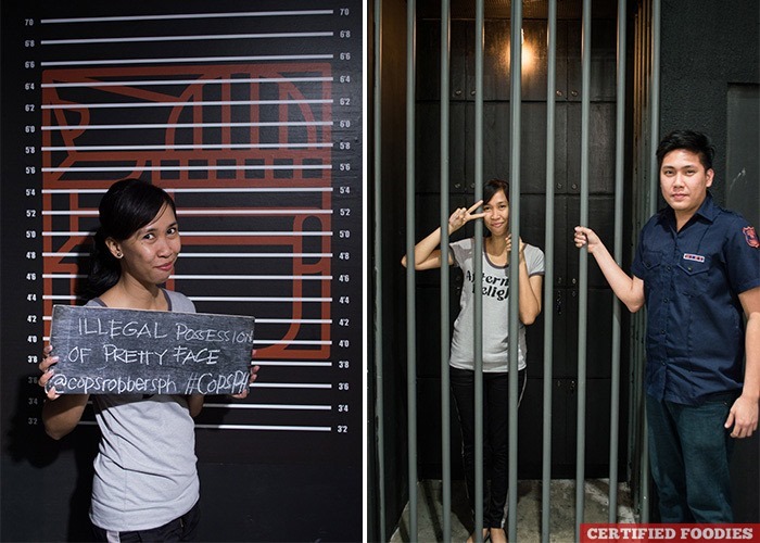 Mugshot Background and Jail at Cops and Robbers