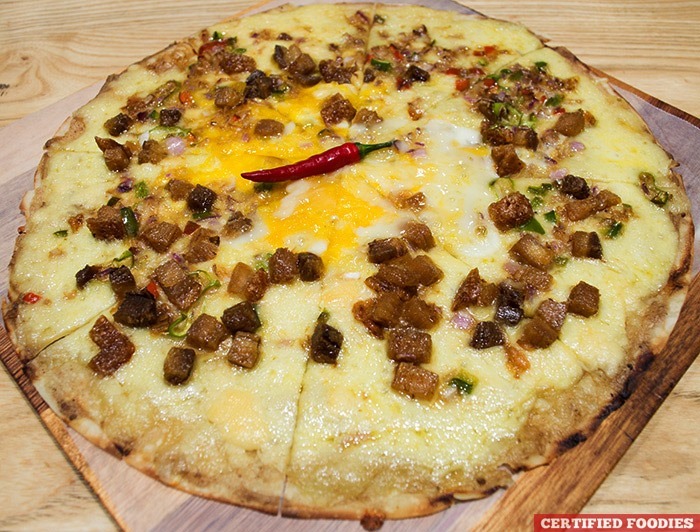 Sisig Pizza from Cops and Robbers