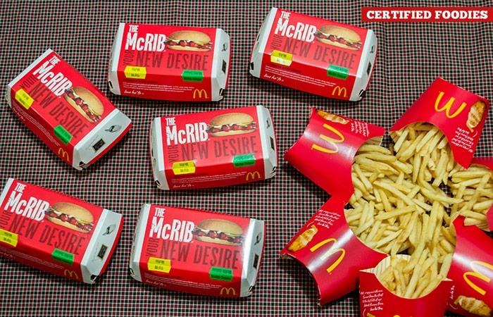 It's a McRib Party!!