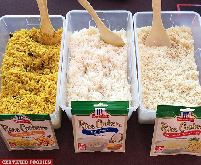 McCormick Rice Cookers Recipe Mix at McCormick Flavor Nation Festival