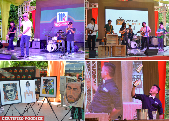 Mixology Musical Performances and Art Display at McCormick Flavor Nation Festival in Bonifacio High Street