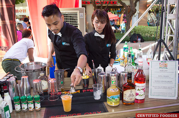 Spiced Beverage Bar at McCormick Flavor Nation Festival in Bonifacio High Street