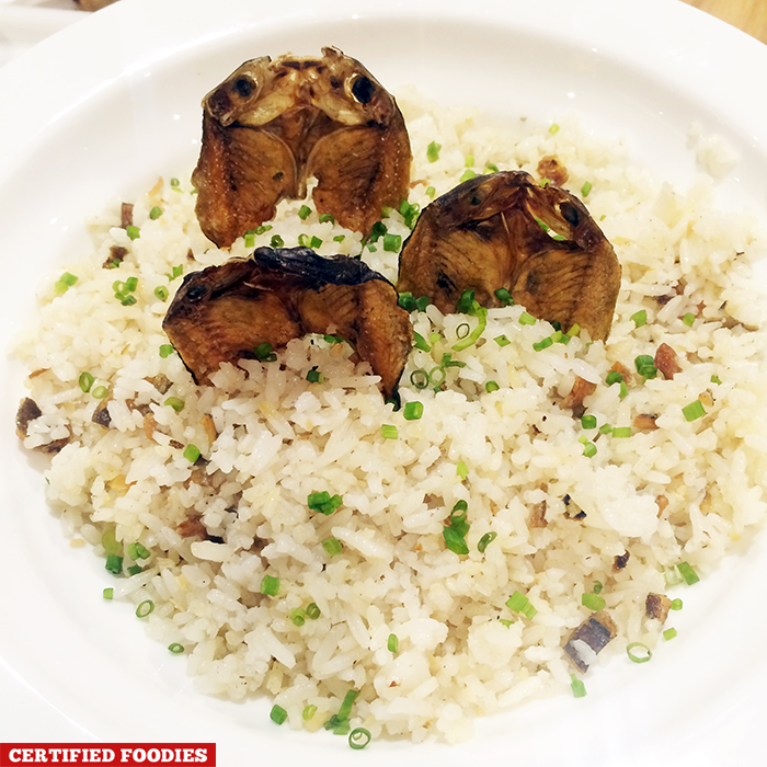 Danggit Rice from Kuya J Restaurant SM Megamall Mandaluyong