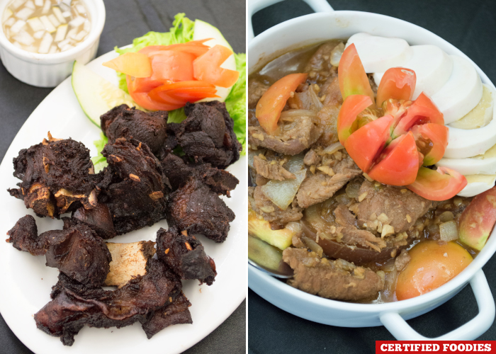 Adobong Kambing and Picasso ni Master from Master Garden Restaurant in Malabon City