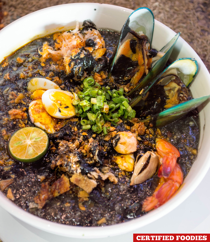 Adobong Pusit Arroz Caldo Negra by Chef JP Anglo for Fusion Flavors by SM Supermalls and Madrid Fusion Manila 2016