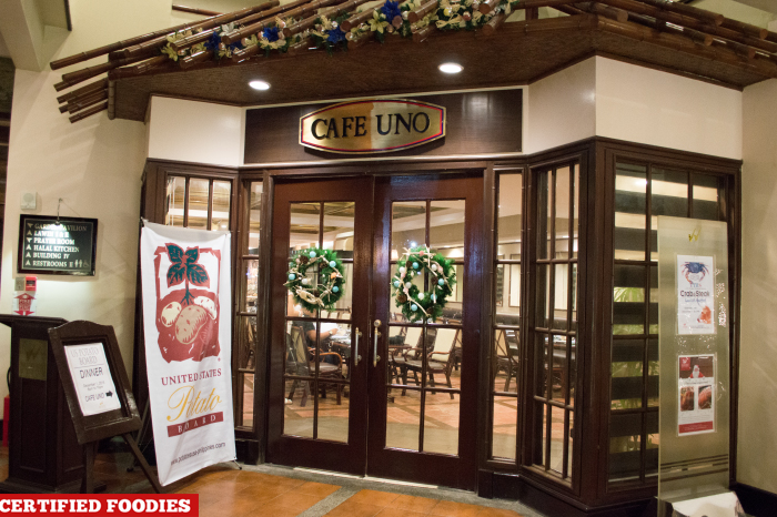 Cafe Uno at Waterfront Insular Hotel Davao City