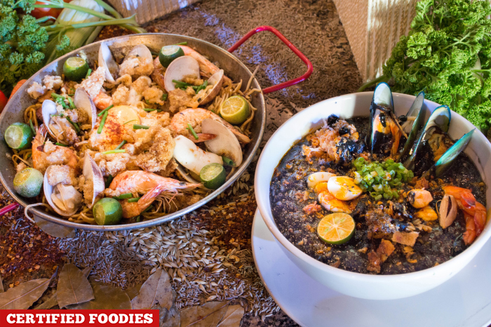 Pancit Paella and Arroz Caldo Negra for Fusion Flavors by SM Supermalls and Madrid Fusion Manila 2016