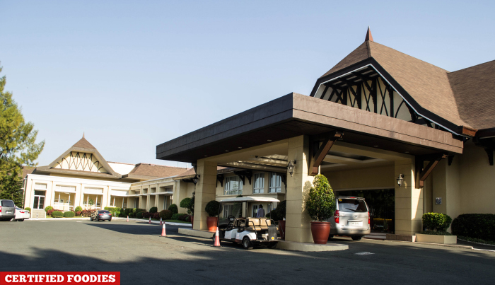 Facade of Taal Vista Hotel in Tagaytay City Philippines