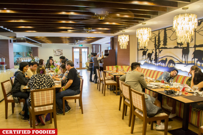 Dining Area of Tradisyon Restaurant in Azalea Residences Hotel in Baguio City