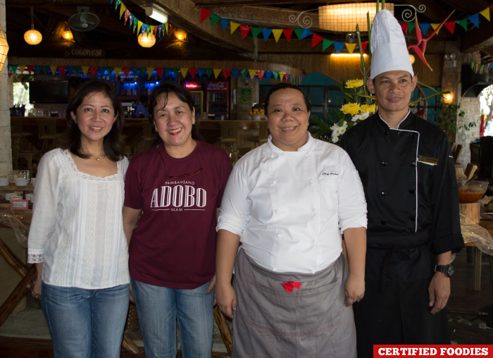 Charley Leviste Antonio Nancy Reyes-Lumen Jaja Andal Popit De Leon Matabungkay Beach Hotel in Lian Batangas