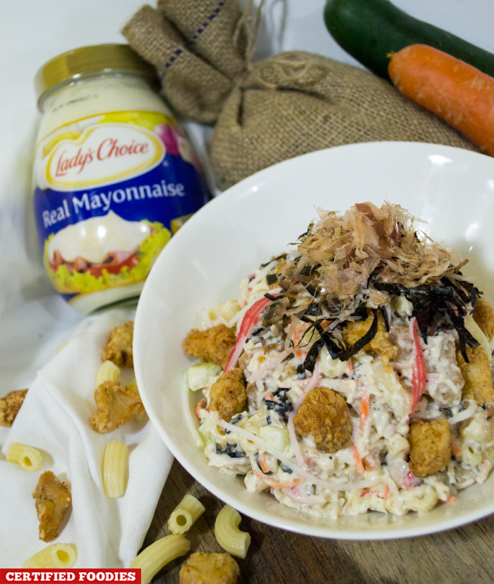 Japanese Style Macaroni Salad with Lady's Choice Mayonnaise Recipe