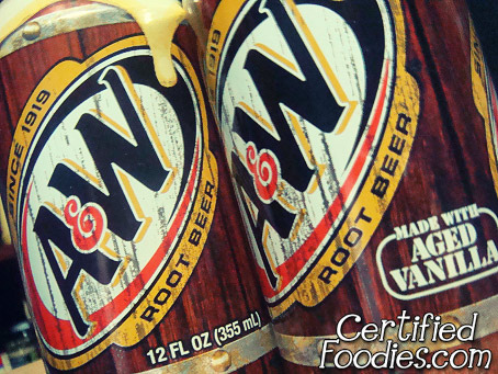 Craving for A&W Sparkling Vanilla Cream Soda