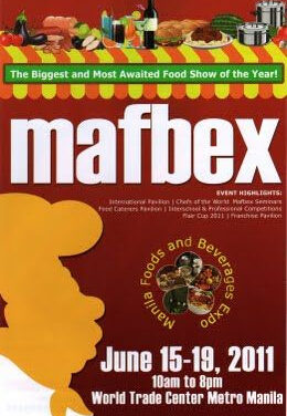 Manila Food and Beverage Expo at the World Trade Center