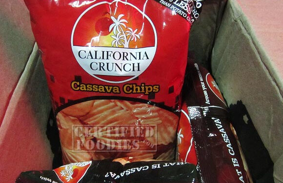 Healthier Snack Time with California Crunch Cassava Chips and GIVEAWAY