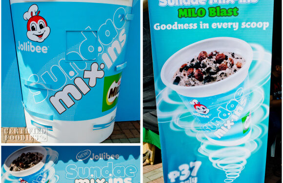 Jollibee Sundae Mix-Ins Milo Blast at Mercato Centrale