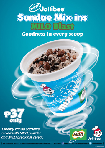You’re Invited: Taste the Goodness of Jollibee MILO Sundae Mix-Ins this Saturday at Mercato Centrale