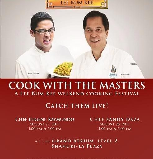 Cook with the Masters : A Lee Kum Kee Weekend Cooking Festival