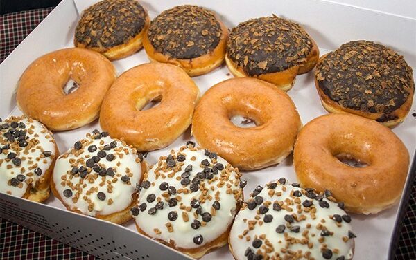 Krispy Kreme Speculoos Cookie Butter Doughnuts