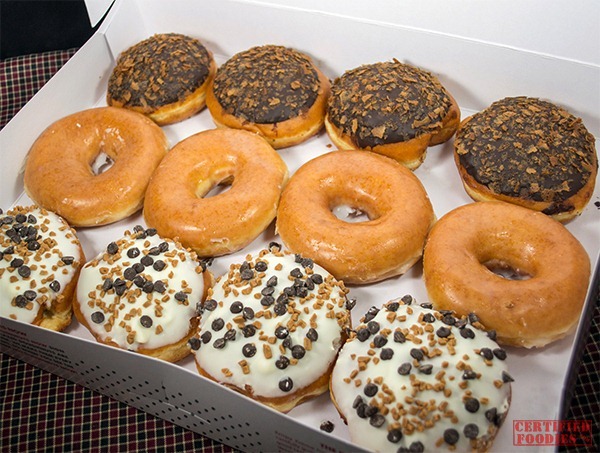 Krispy Kreme Speculoos Cookie Butter Doughnuts Krispy Kreme Speculoos Cookie Butter Doughnuts