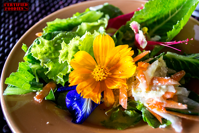 Flower-Salad-at-Bohol-Bee-Farm Flower Salad at Bohol Bee Farm