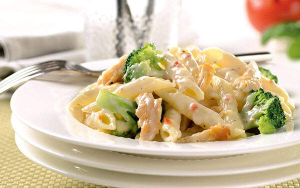 This Healthy Chicken Broccoli Pasta Recipe Is Easy and Cheesy