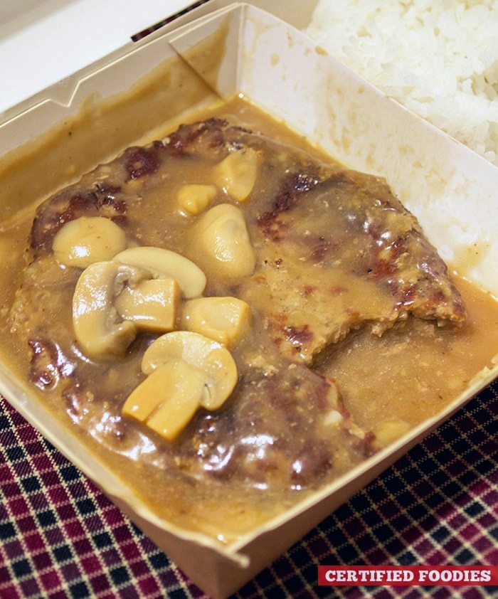 Jollibee Big Burger Steak - For Your BIG Appetite