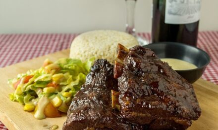 Clara Ole Baby Back Ribs with Beef Steak Rice and Caesar Salad Recipe