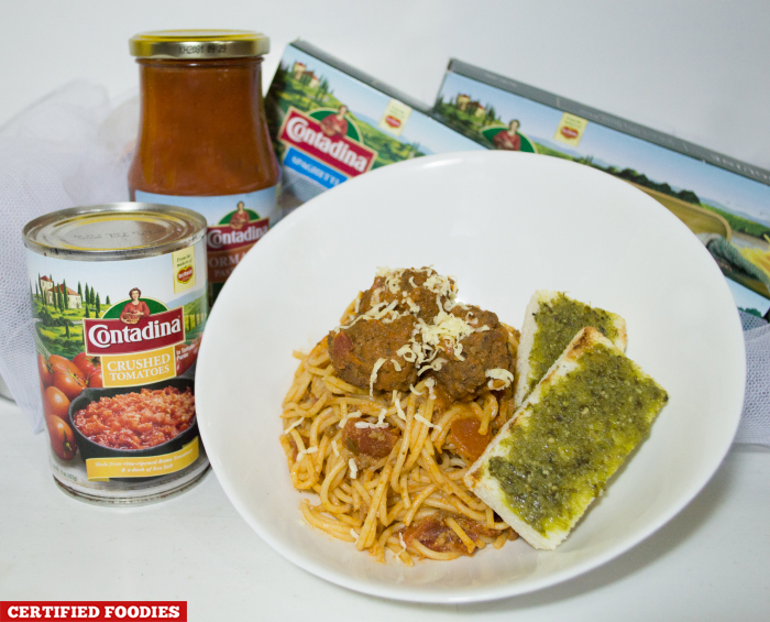 Spaghetti with Meatballs Recipe Made with Contadina Premium Products Spaghetti with Meatballs Recipe Made with Contadina Premium Products