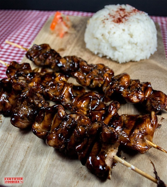 Japanese Chicken Yakitori recipe from Certified Foodies