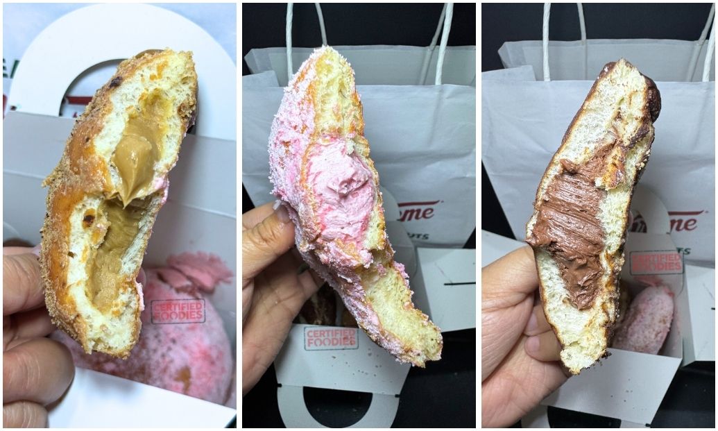 Krispy Kreme’s Cloud Bomboms Donuts Food Review – Biscoff, Chocolate and Strawberry flavors – Certified Foodies Krispy Kreme's Cloud Bomboms Donuts Food Review - Biscoff, Chocolate and Strawberry flavors - Certified Foodies